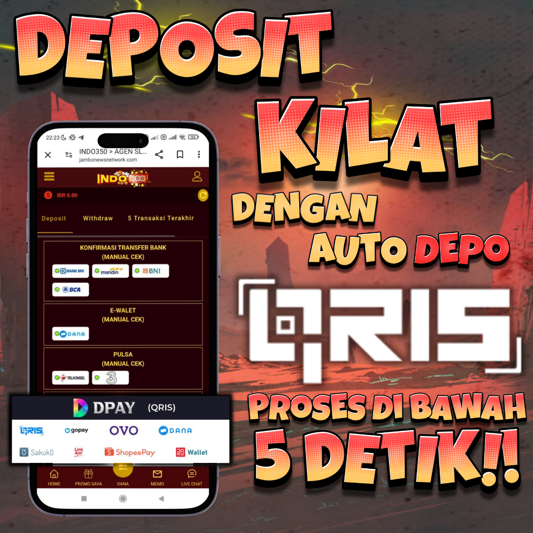 INDO350 - Platform Resmi Slot Gacor Deposit Qris Sat Set